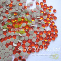 Hot fix rhinestones crystal loose bead flat back 2mm ss06 hyacinth orange sun